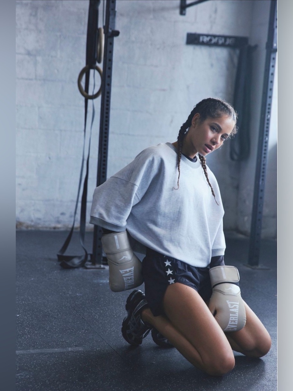 FP MOVEMENT by FREE PEOPLE For The Win Short Sleeve Sweatshirt